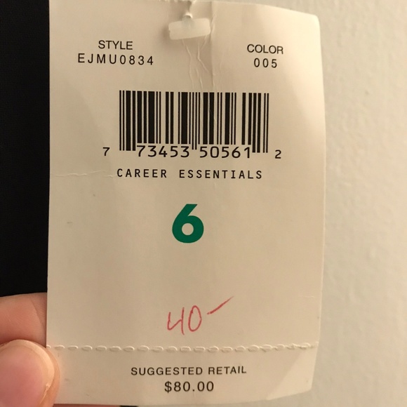 NWT Emma James size 6 Short Black Dress - Picture 4 of 4